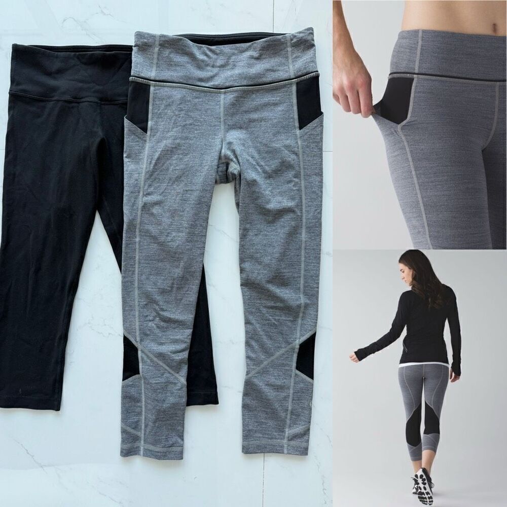 SET / LOT of 2 Lululemon Leggings Sz 4